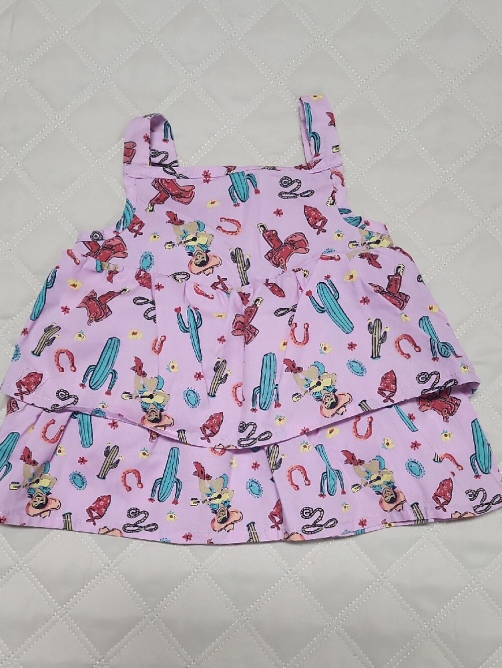 Wrangler Baby Girl Ruffle Tank 12 Months